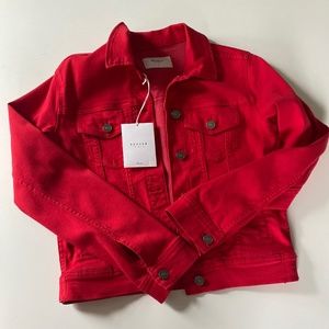KanCan Red Jean Jacket